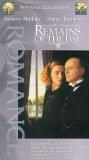 Remains of the Day [VHS]